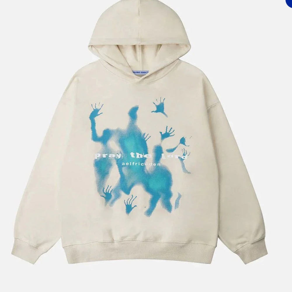 AELFRIC EDEN ABSTRACTION SHADOW GRAPHIC HOODIE